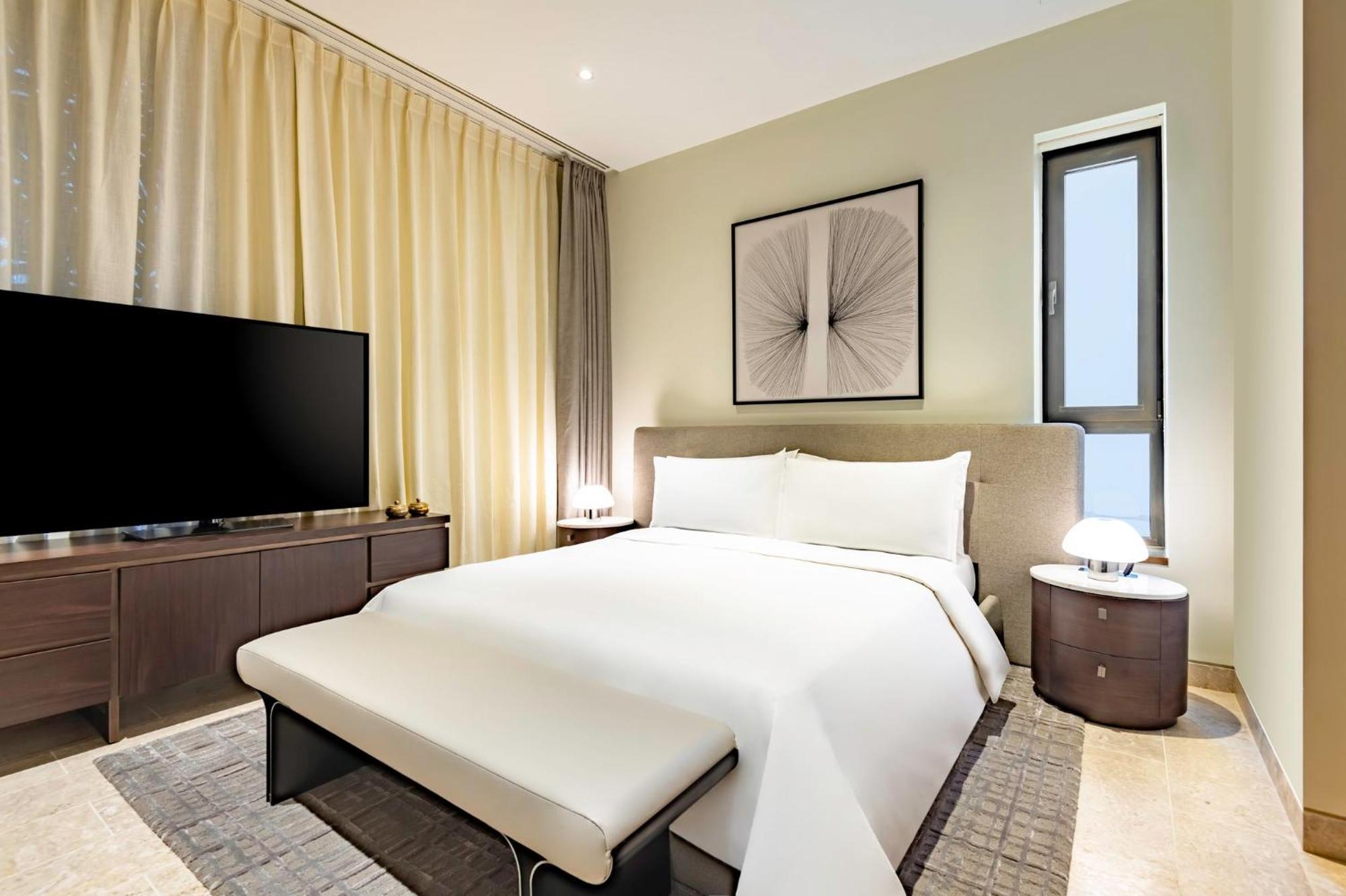 Mandarin Oriental, Doha Hotel Kültér fotó A bedroom at the hotel