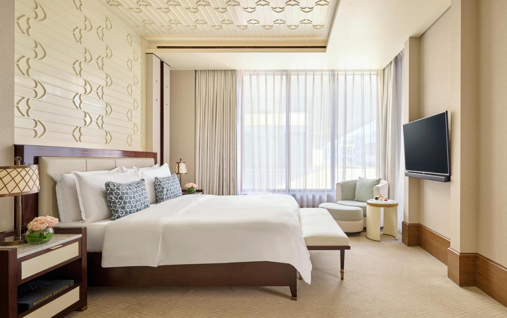 Mandarin Oriental, Doha Hotel Kültér fotó Deluxe Room